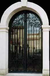 Poussez la porte d'entr�e